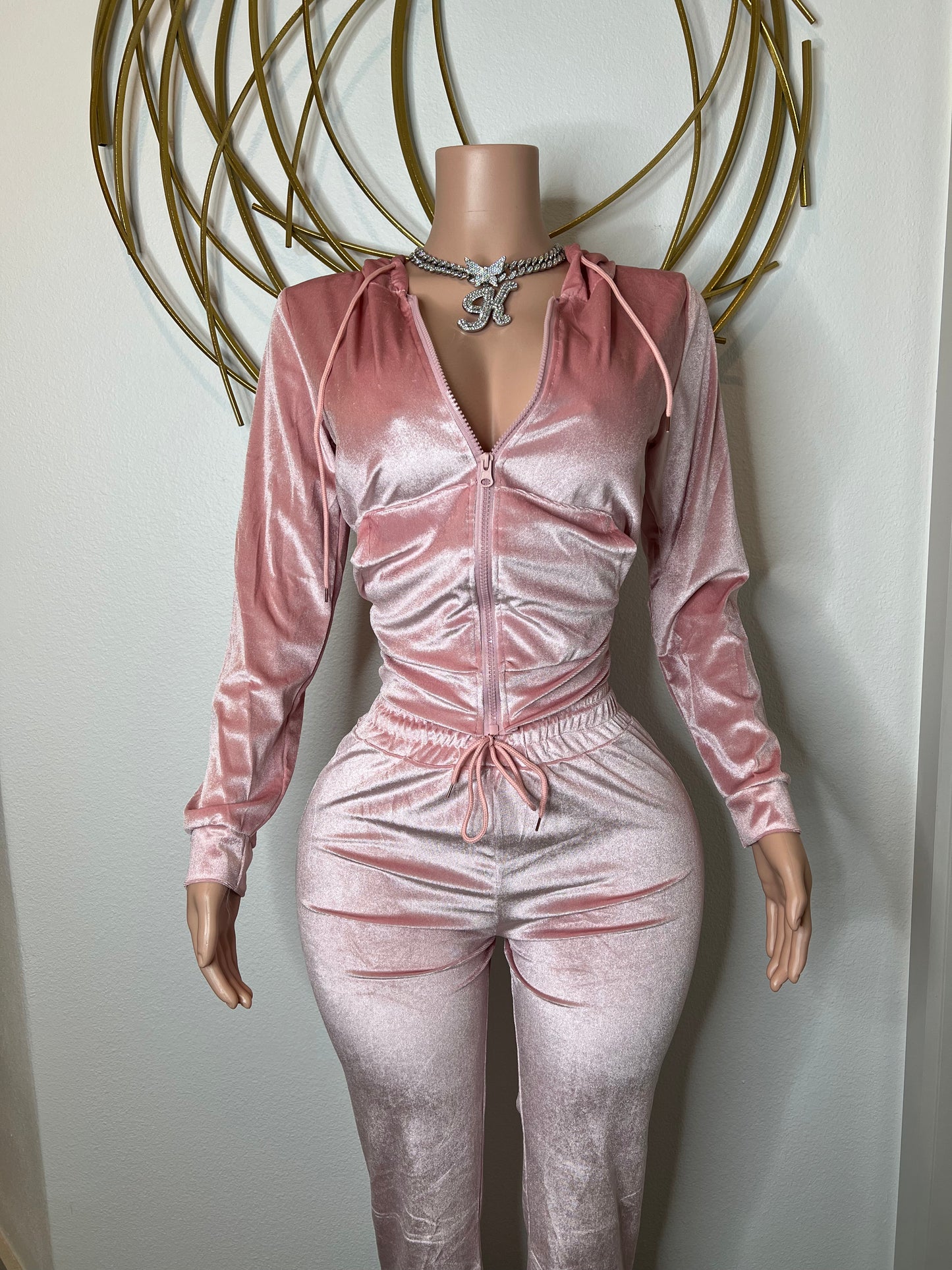 PINK JUICY JUMPSUIT